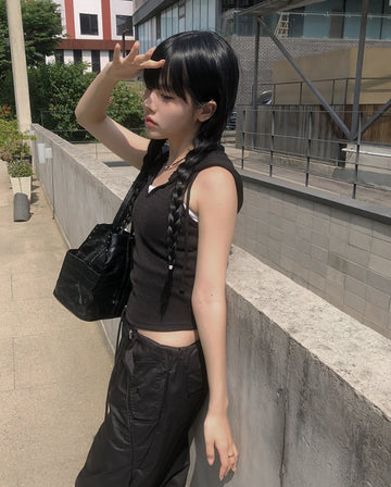 Mag Square Big Shoulder Bag